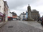 Launceston, War Memorial in der High Street, Cornwall (14.05.2024)