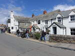 Tintagel, Huser in der Fore Street, Cornwall (14.05.2024)