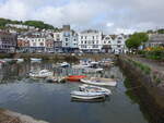 Dartmouth, historische Huser am Hafen am Quay (16.05.2024)