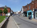 Wimborne Minster, Huser in der High Street, Dorset (12.05.2024)