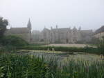 Great Chalfield Manor und Kirche All Saints, erbaut im 15.