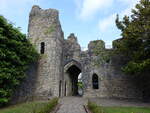 Llandaff, Bishop Palace, Ruine der befestigten mittelalterlichen Residenz der Bisch�fe der walisischen Di�zese Llandaff, erbaut im 13.