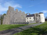 Oxwich Castle, Ruine eines Herrenhauses aus der Tudorzeit, erbaut im 16.