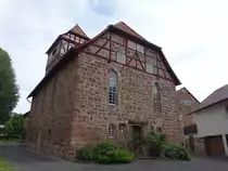 Wichmannshausen, Pfarrkirche St. Martin, erbaut von 1702 bis 1714 (03.06.2022)