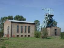 Schacht Neuwerk 1 des Steinsalzwerk Bernburg.