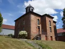 Wollmar, evangelische Kirche, erbaut bis 1829 (06.08.2022)