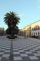 TALAVERA DE LA REINA (Kastilien-La Mancha/Provinz Toledo), 18.12.2021, Blick von S�den auf die Plaza del Pan, einer der wichtigsten Pl�tze der Stadt