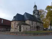 M�nden, evangelische St. Marien Kirche, erbaut von 1921 bis 1923 (08.10.2022) 