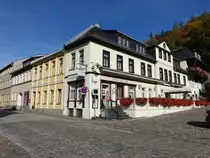 Leutenberg, Hotel Schwarzburger Hof an der Hauptstra�e (17.10.2022)