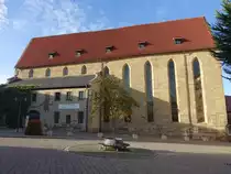Saalfeld/Saale, Franziskanerkloster mit Museum am M�nzplatz (17.10.2022)