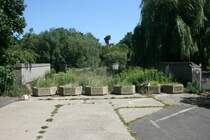 Uferstra�e, ehemalige Nordbr�cke (Schlachthofbr�cke), Zustand 27.07.2008