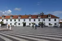 VILA REAL DE SANTO ANT�NIO, 22.03.2022, das Geb�ude der C�mara Municipal an der Pra�a Marqu�s de Pombal
