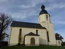 Kopitzsch, evangelische Kirche, erbaut 1740 (20.10.2022)