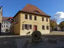 Eisenberg, Stadtmuseum im Kl�tznerschen Haus am Marktplatz (22.10.2022)