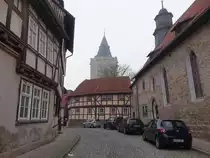 M�hlhausen, Rabenturm und Antoniuskapelle in der Holzstra�e (13.11.2022)