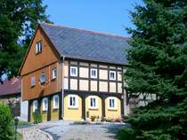 Umgebindehaus -
H�rnitz -
Zittauer Gebirge -
2004