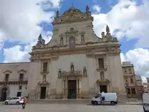 Galatina, Pfarrkirche San Pietro, erbaut ab 1633 (02.03.2023)