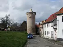 Bad Tennstedt, Ketzerturm in der Turmstra�e (25.03.2023)