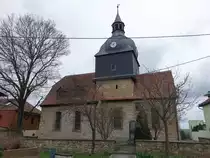 R�digsdorf, evangelische Dorfkirche, erbaut 1620 (26.03.2023)