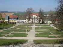 Ebeleben, Karl Marien Haus im Schlo�park, ehemalige Orangerie (07.04.2023)