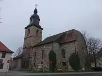 Kindelbr�ck, evangelische Stadtkirche St. Ulrich, erbaut ab 1440 (08.04.2023)