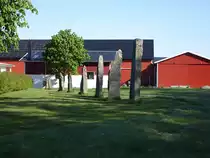 H�llevadsholm, Menhire Reihe im Stenehed Grabfeld (20.05.2023)