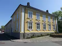 Moss, Konventionsgarden, erbaut von 1756 bis 1778. Der Name Konventionsg�rden r�hrt daher, dass in diesem Geb�ude am 14. August 1814 die Moss-Konvention unterzeichnet wurde (21.05.2023)