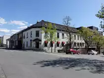 Hamar, H�user in der Gronnegata im Zentrum (22.05.2023)