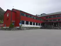 Stalheim Hotel, das familiengef�hrte Hotel mit Blick auf das N�r�y Tal bietet 2 hauseigene Restaurants und eine Panorama-Lounge (26.05.2023)