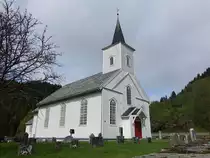 Vinje, evangelische Kirche, erbaut 1871 durch Ole Vangberg (26.05.2023)