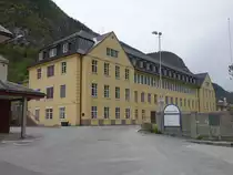 Rjukan, Industriegeb�ude Hydroparken, Teil des Industrieerbes Rjukan-Notodden (27.05.2023)