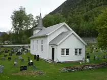 Rjukan, evangelische Dal Kirche, erbaut 1775 (27.05.2023)