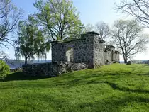 Ulefoss, Holla Kirchenruine, erbaut im 11. Jahrhundert (28.05.2023)