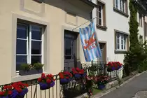 LUXEMBOURG, 20.06.2023, auf dem Chemin de Corniche, einem Weg auf der Festungsmauer, der lt. Luxemburger city tourist office als  sch�nster Balkon Europas  gilt