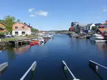 Langesund, Geb�ude am Kongshavn (28.05.2023)