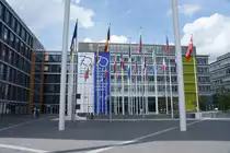 LUXEMBOURG, 21.06.2023, vor dem Europ�ischen Parlament