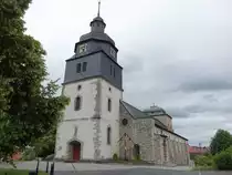 Bischofferode, kath. Pfarrkirche Maria Geburt, erbaut 1932 (01.07.2023)