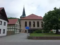 Brehme, kath. Pfarrkirche Maria Geburt, erbaut 1756 (01.07.2023)