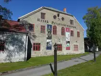 Kongsberg, Norwegisches Bergwerksmuseum mit einer gro�en Sammlung von Funden aus den Silbergruben und Exponaten zur Geschichte des Silberbergbaus (30.05.2023)