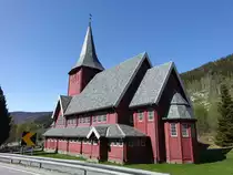 Hol, evangelische Kirche, erbaut 1924 durch den Architekten O. Stein (30.05.2023)