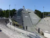 Oslo, Skisprunganlage am Holmenkollen, erbaut 2008 (01.06.2023)