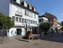 St. Ingbert, Brunnen in der Kaiserstra�e (14.07.2023)