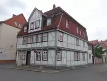 Duderstadt, Fachwerkhaus in der L�wengasse (29.06.2023)