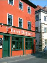 ERFURT-Altstadt,  Roter Elephant , 2004