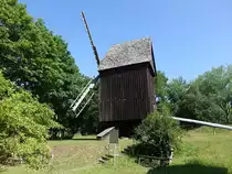 Blankenhain, Bockwindm�hle von 1740 im Freilichtmuseum (25.06.2023)