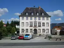 Neumark im Vogtland, Rathaus am Markt (25.06.2023)