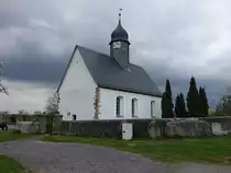 Wittchendorf, evangelische Dorfkirche, erbaut 1609 (29.04.2023)