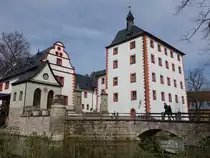 Gro�kochberg, Schloss Kochberg, Hohe Haus erbaut im 17. Jahrhundert (22.04.2023)