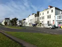 Deal, H�user an der Dover Road, Grafschaft Kent (02.09.2023)