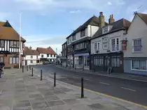 Sandwich, H�user an der New Street (02.09.2023)